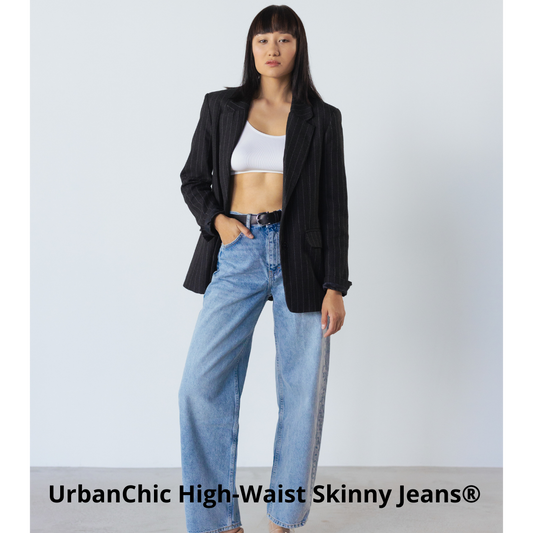 UrbanChic High-Waist Skinny Jeans